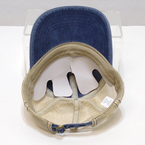 Time and Tru Trucker Baseball Cap Hat Denim Mesh Adjustable Strap Fits Most OSFM - Picture 5 of 10